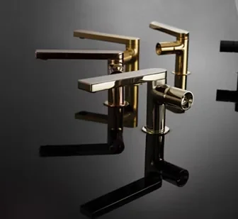Kohler CP faucet finish detail at Koncept Bath N Decor Chennai showroom