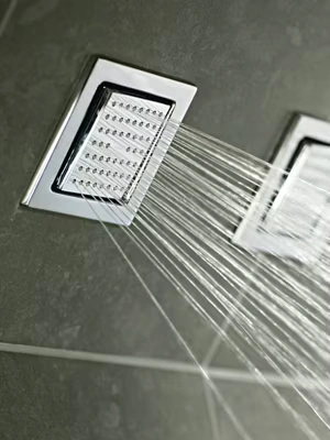 Kohler shower systems to complete bathroom specification with mirror