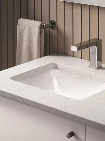 Kohler Ladena Verticyl Caxton undermount undercounter basin for seamless countertop available in Chennai