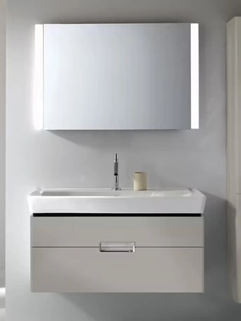 Kohler Forefront Trace Vive vanity top integrated basin slab for built-in vanity unit available in Chennai