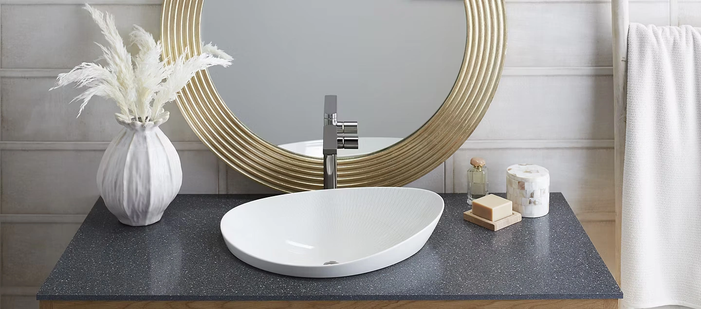 Atmospheric premium Kohler bathroom at Koncept Bath N Decor George Town Chennai showroom