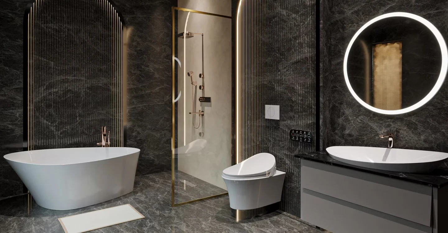 Luxury Kohler bathroom showroom in George Town Chennai — Koncept Bath N Decor